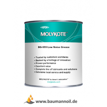 Molykote BG-555 LOW NOISE GREASE